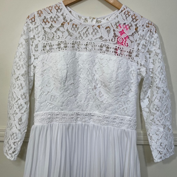 LILLY PULITZER Aiden White Lace Midi Dress - Picture 9 of 14